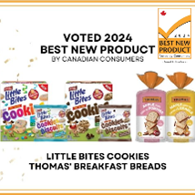 Voted 2024 Best New Product By Canadian Customers - Little Bites Cookies Thomas&#039; Breakfast Breads