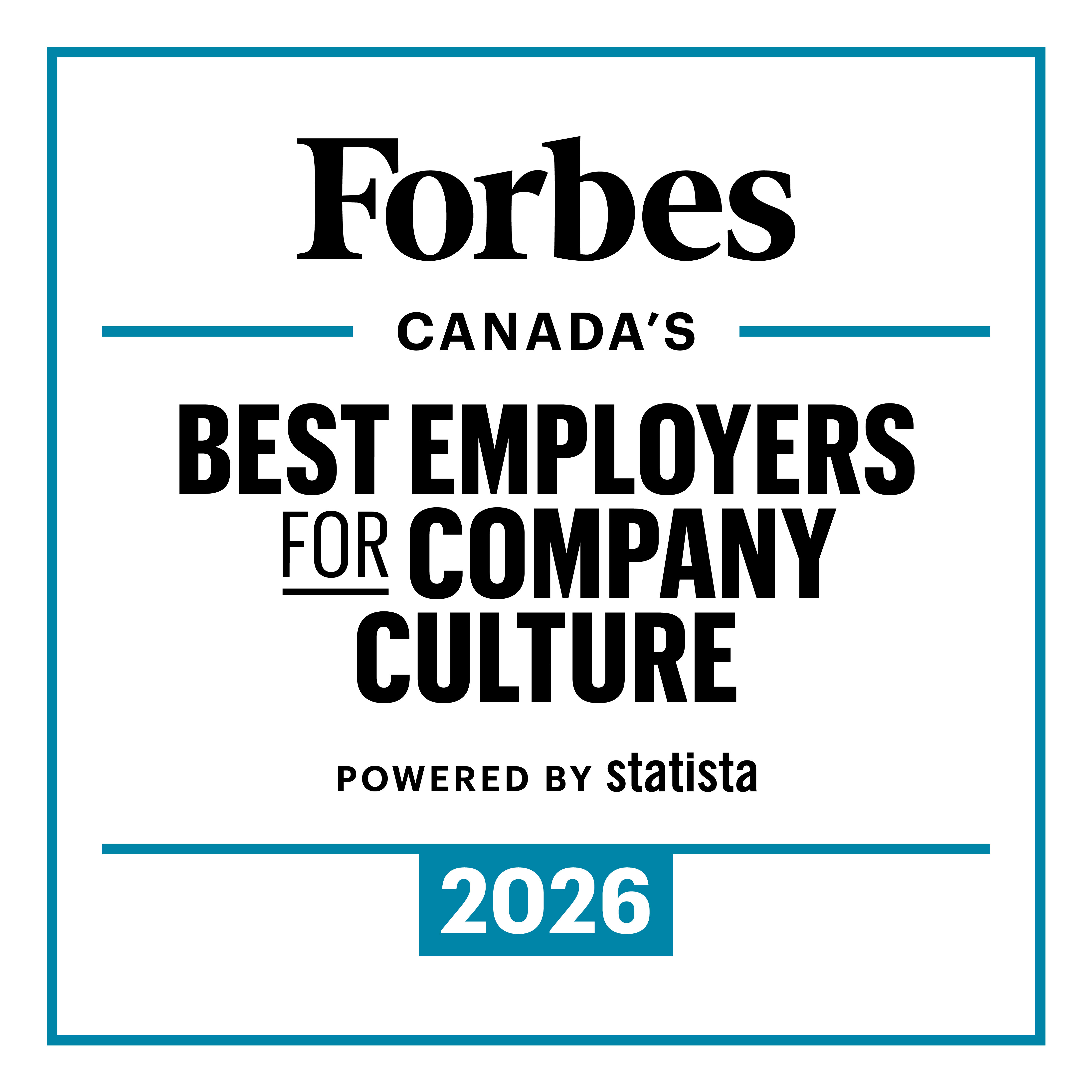 Forbes Best Employers for Company Culture 2026 Logo
