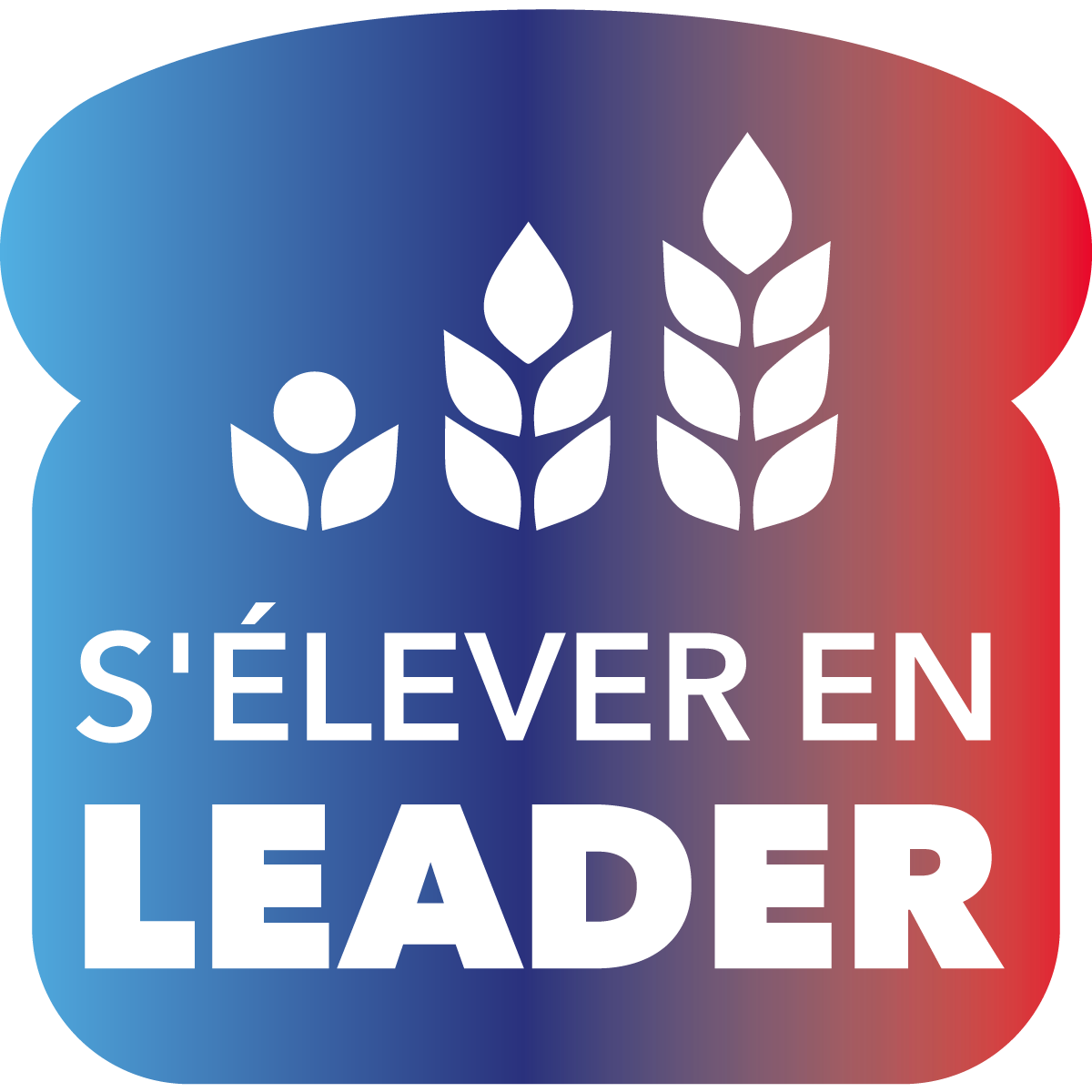 S'élever en leader logo