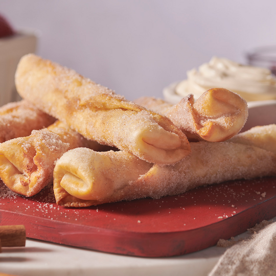 Chimichangas croustillants au gâteau au fromage à la friteuse à air