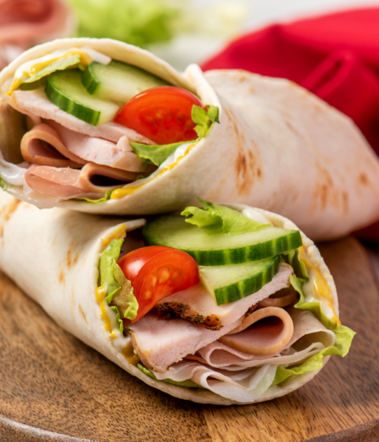 Wrap cétogène comme au deli